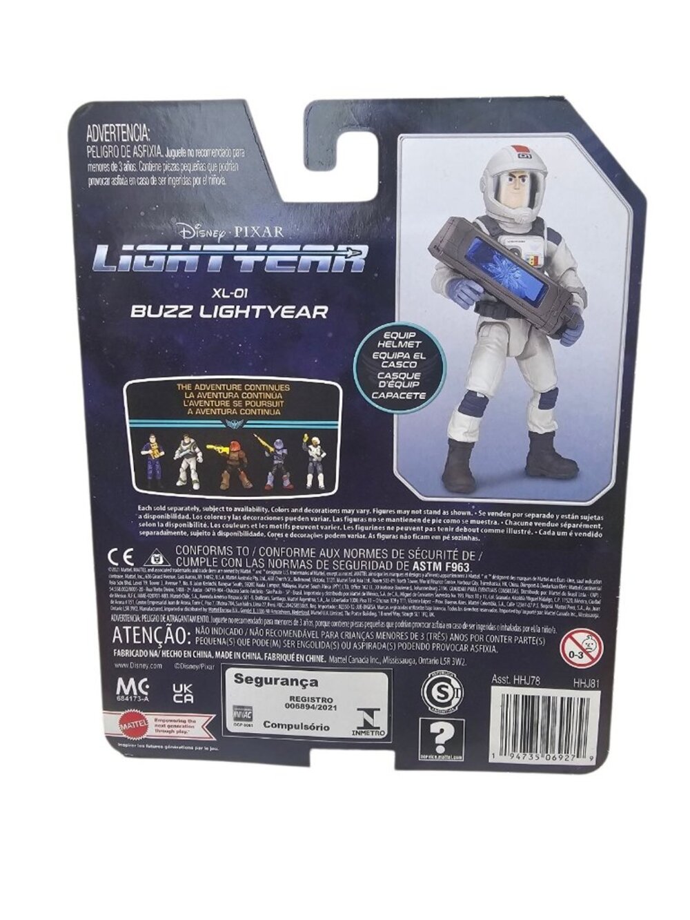 Disney Pixar Lightyear XL-01 Buzz Lightyear 5 Inch Action Figure New - Picture 2 of 3